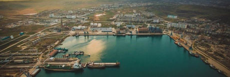 Kerch fishing port